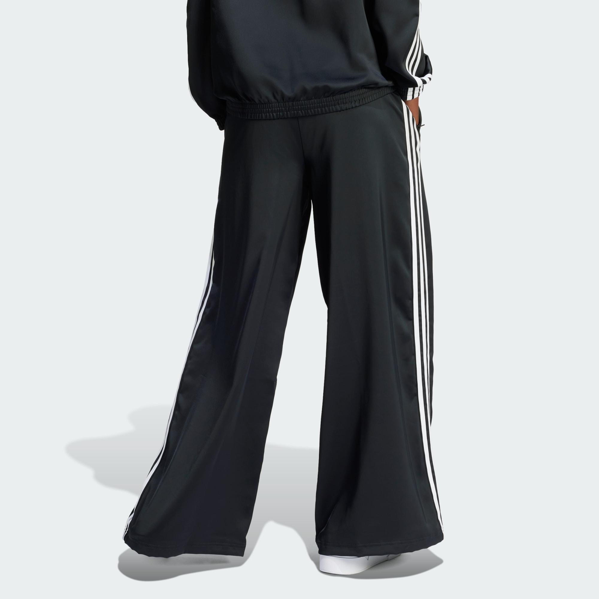 Adicolor Satin Wide Leg Track Joggers - Image 4