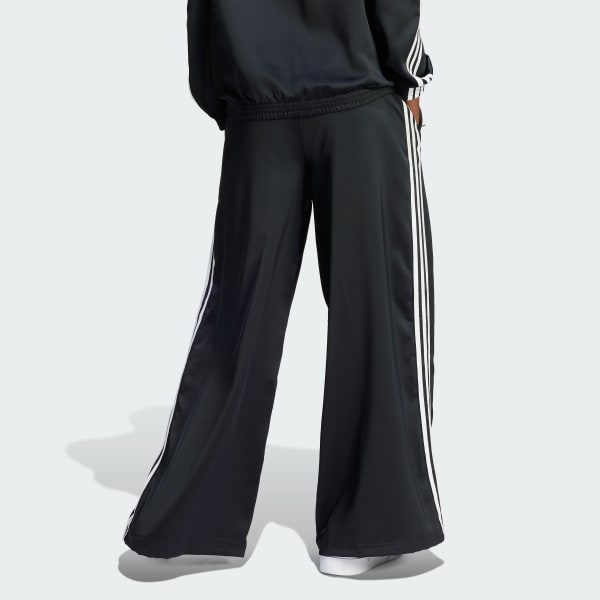 Adicolor Satin Wide Leg Track Joggers - Image 3