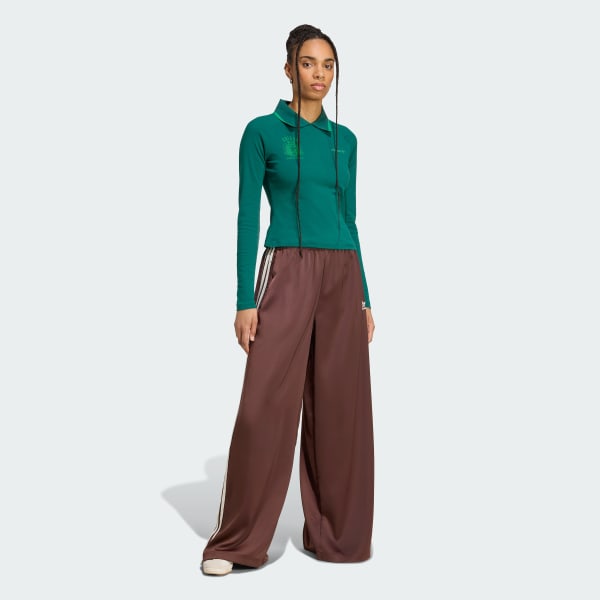Adicolor Satin Wide Leg Track Joggers - Image 7